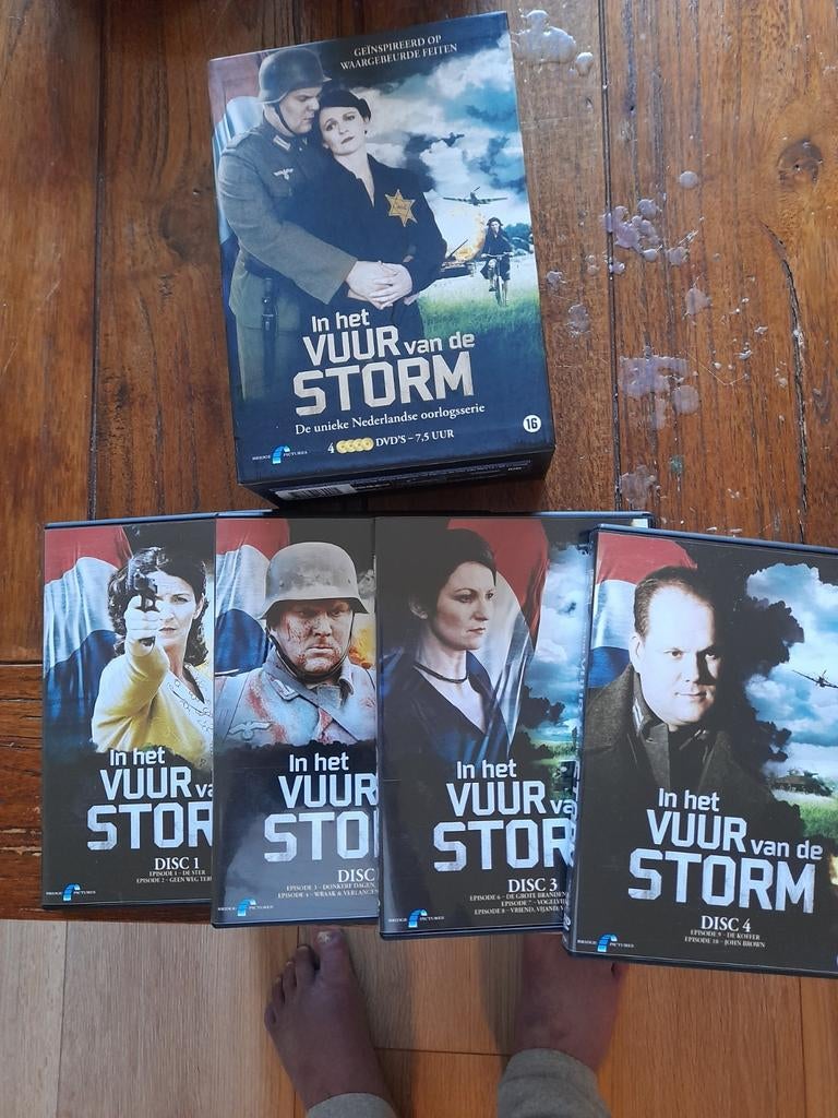 In het Vuur van de Storm - Complete DVD Boxset, Vanaf 16 jaar, Ophalen of Verzenden, Zo goed als nieuw, Historisch of Kostuumdrama