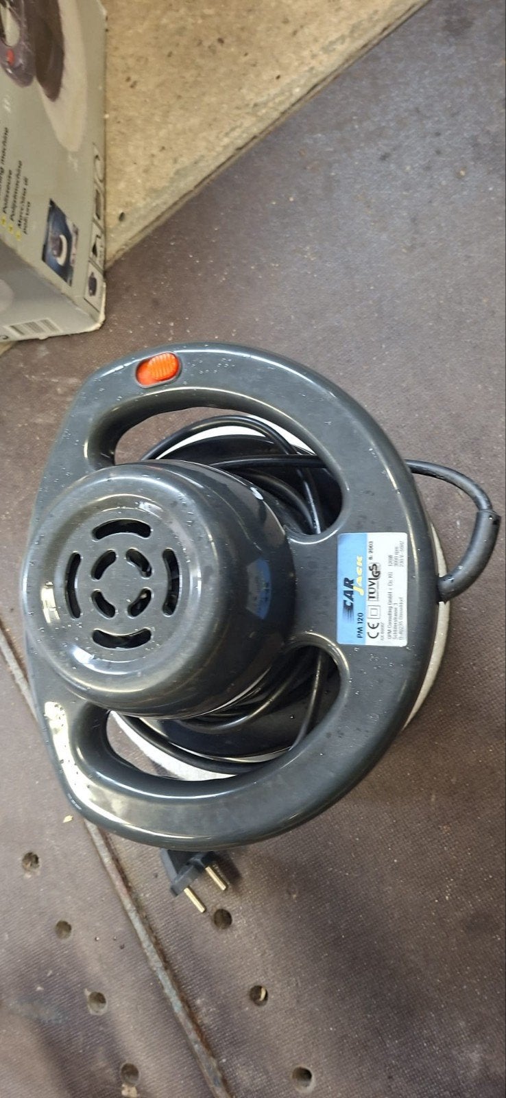 Car Jack PM 120 Poets- en Polijstmachine, Ophalen, Gebruikt, Minder dan 600 watt, Overige typen