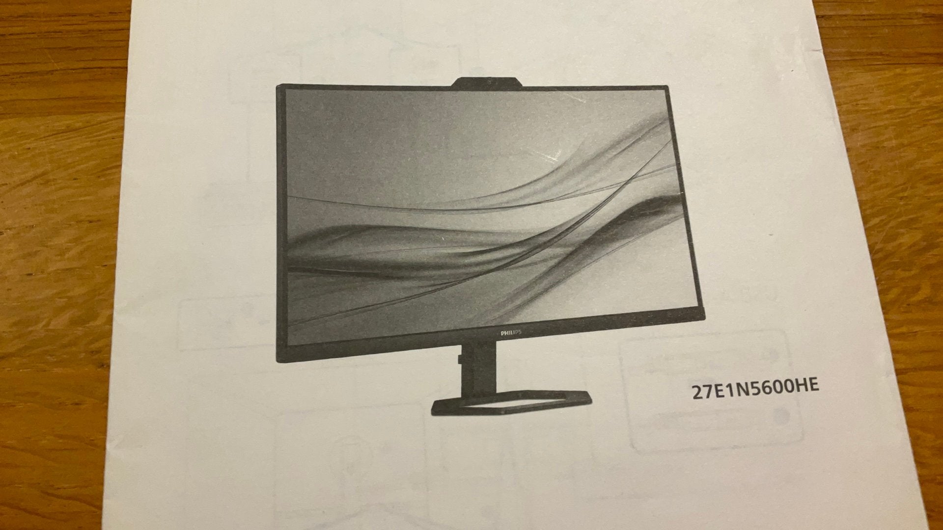 Philips 27E1N5600HE 27 inch QHD IPS Monitor met USB-C, Ophalen, HDMI, IPS, Zo goed als nieuw