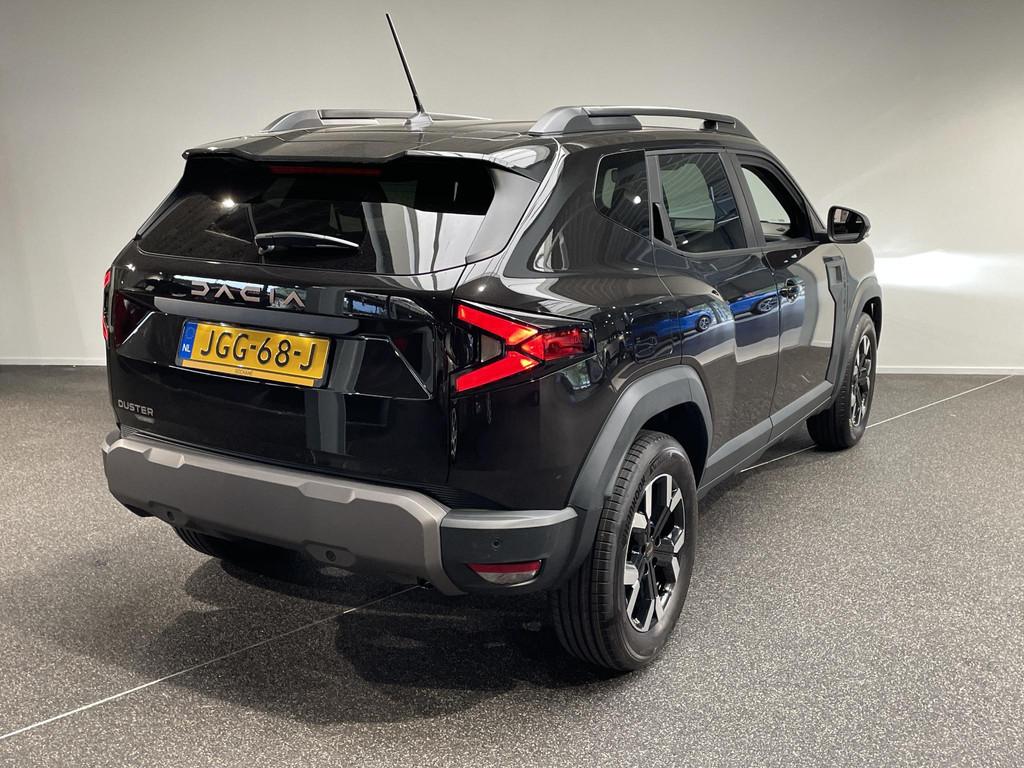 Dacia Duster 1.6 Hybrid 140 Journey | Apple carplay/ Android, Auto's, Dacia, Stof, 4 cilinders, Zwart, Origineel Nederlands