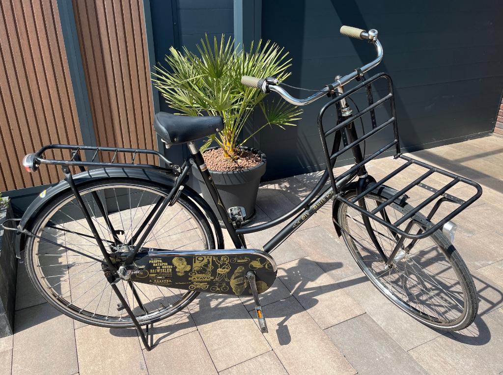 Batavus ‘Old Dutch’ transportfiets (omafiets), Ophalen, Terugtraprem, Versnellingen, Batavus