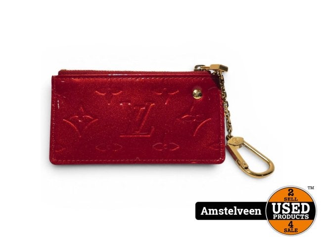 Louis Vuitton Vernis Key Pouch Red 2007 | Nette Staat, Louis Vuitton, Gebruikt, Support@louisvuitton.com, 2 Rue du Pont Neuf
75001 Paris
France