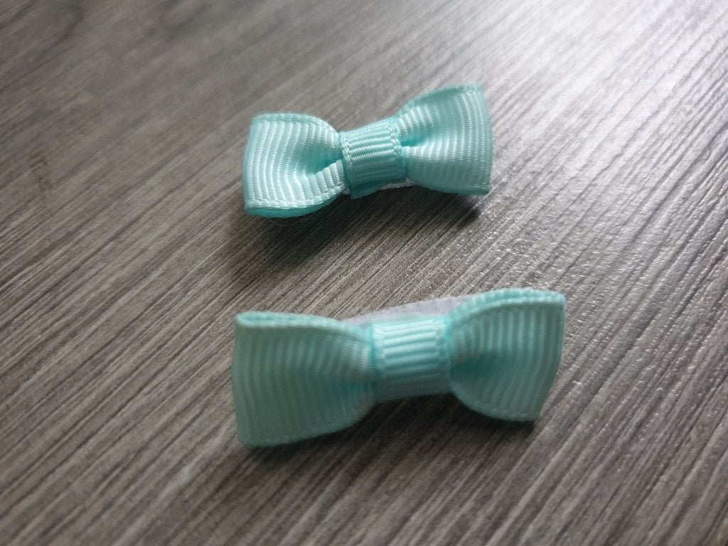 NAME IT turquoise baby klittenband haar strikjes ~ SJ2908, Ophalen of Verzenden, Gebruikt, Name It