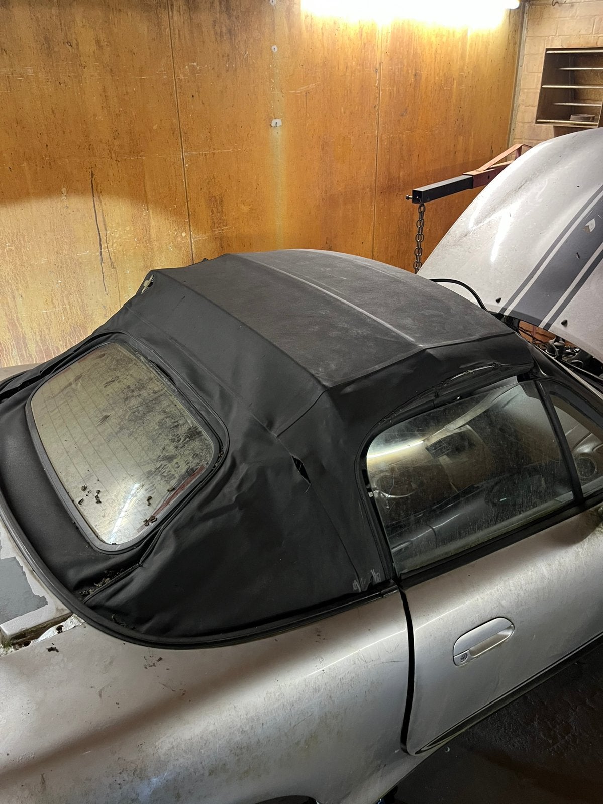 MX5 NA/NB leren softtop met werk, Ophalen, Gebruikt