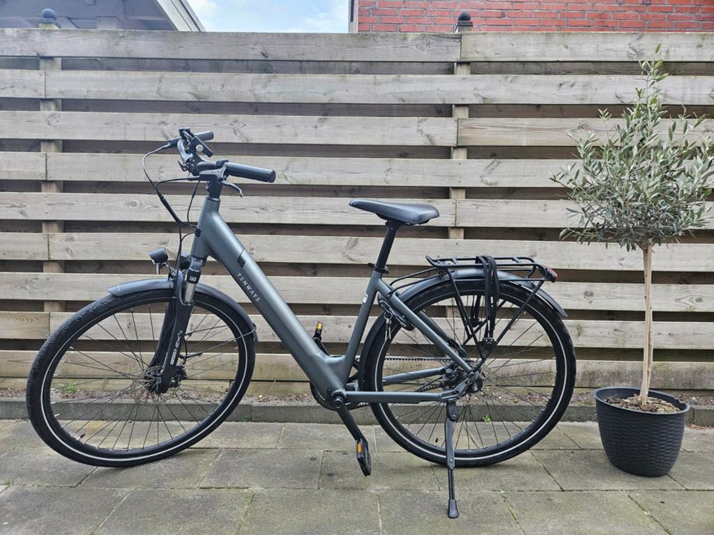 Tenways CGO800S elektrische fiets met nieuwe accu, Fietsen en Brommers, Elektrische fietsen, 47 tot 51 cm, Ophalen, Zo goed als nieuw