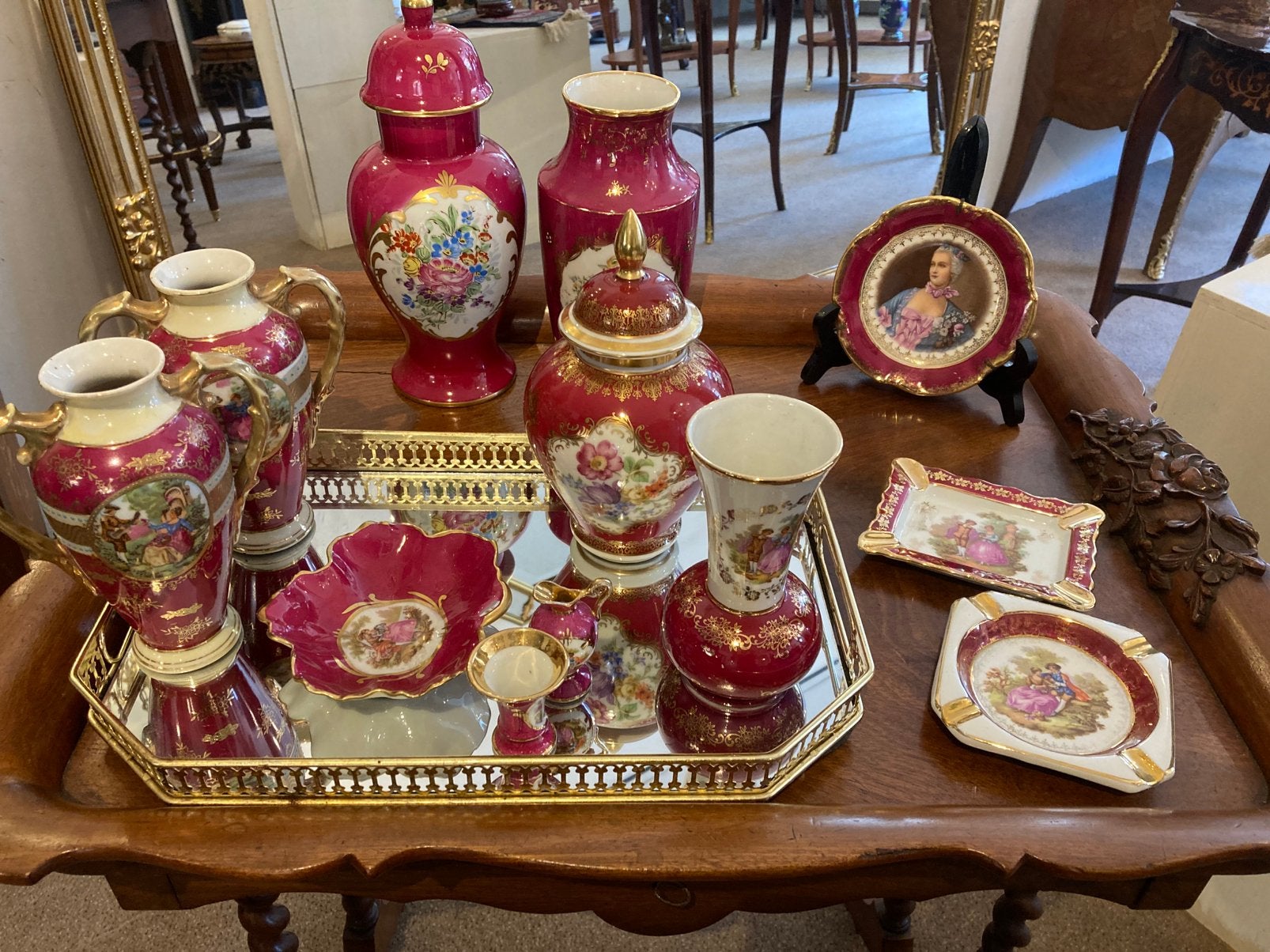 Heel veel Limoges porselein, Antiek en Kunst, Ophalen