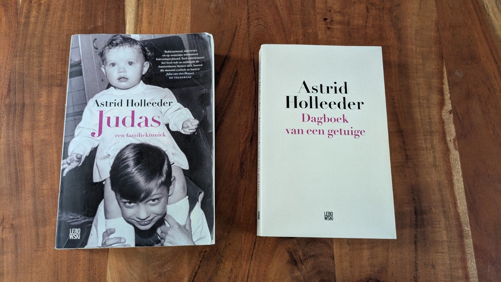 Astrid Holleeder - Dagboek van een getuige & Judas, Boeken, Ophalen of Verzenden, Gelezen, Astrid Holleeder