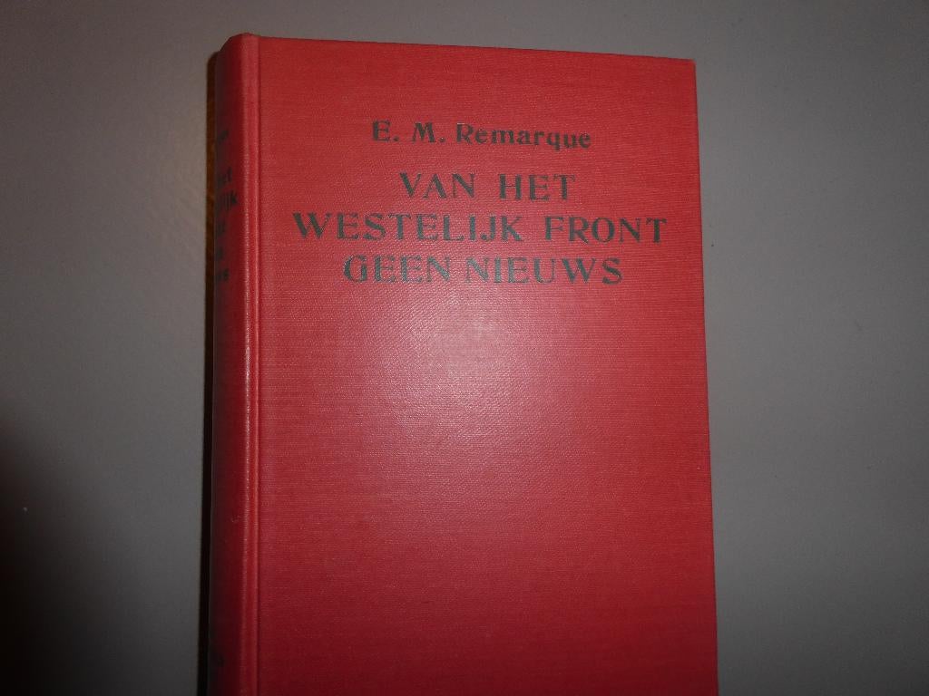 E.M. Remarque - Van het Westelijk front geen nieuws (geb.), Boeken, Gelezen, Europa overig, Ophalen of Verzenden, E.M. Remarque