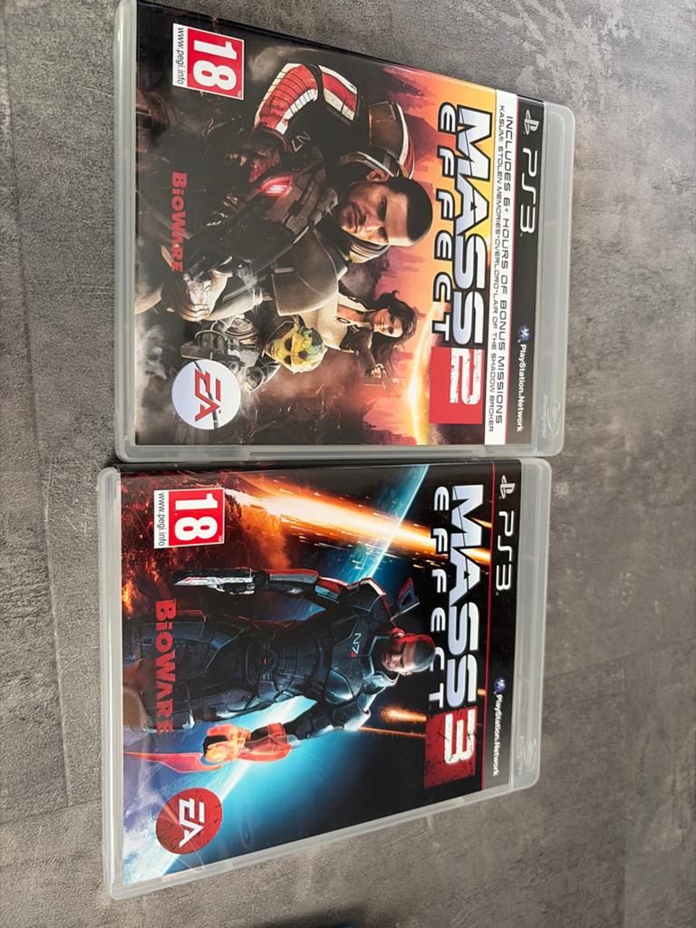 Mass Effect 2 + 3, Spelcomputers en Games, Vanaf 18 jaar, 1 speler, Ophalen of Verzenden, Zo goed als nieuw