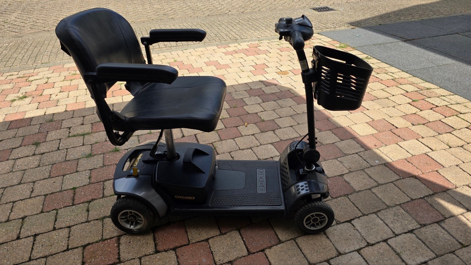 Pride Travellar Gogo Elite scootmobiel, opvouwbaar, Ophalen, 10 km/u of minder, 15 km of minder, Gebruikt