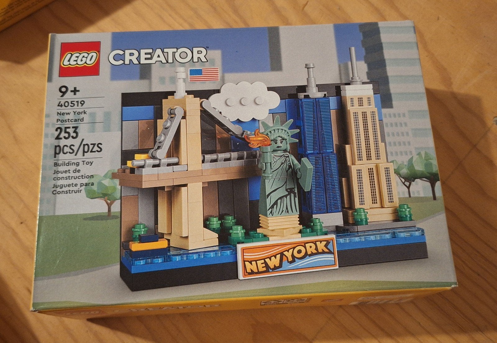 LEGO Creator Ansichtkaart van New York (40519), Ophalen of Verzenden, Nieuw