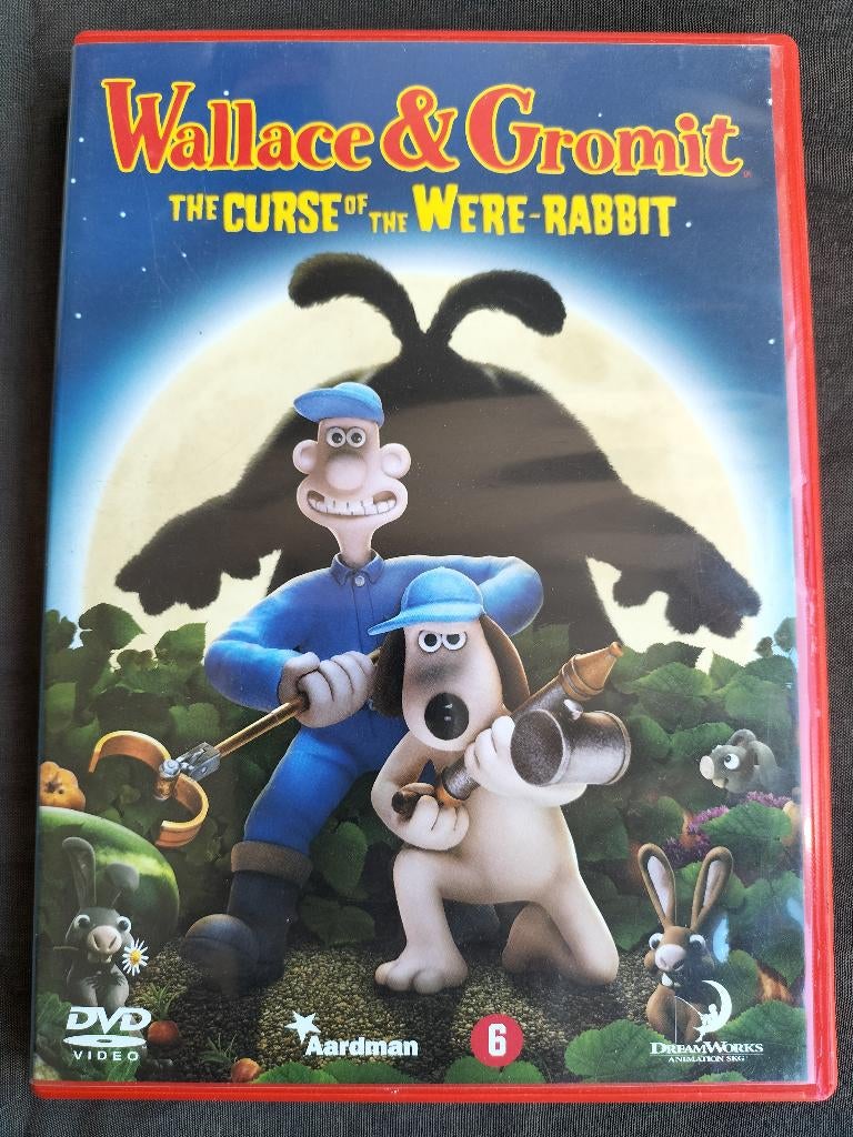 Wallace & Gromit - The Curse of the Were-Rabbit, Alle leeftijden, Ophalen of Verzenden, Zo goed als nieuw, Film