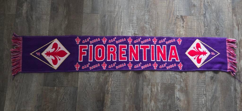 Sjaal Fiorentina, Ophalen of Verzenden, Zo goed als nieuw, Buitenlandse clubs, Vaantje of Sjaal