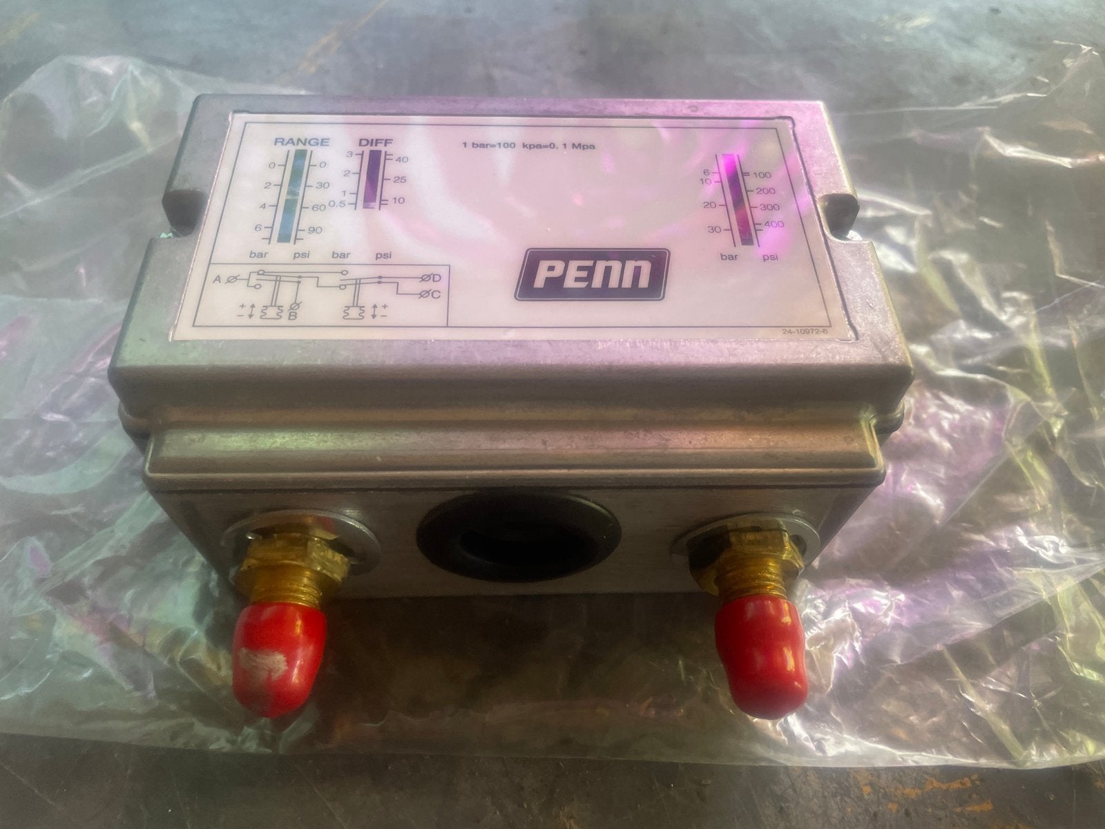 Penn Drukverschilmeter - Nauwkeurige Druksensor, Doe-het-zelf en Verbouw, Ophalen of Verzenden, Nieuw, Druk