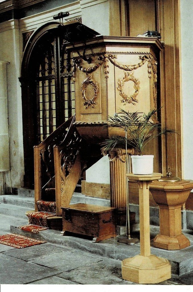 Loenen aan de Vecht, interieur Kerk, Verzenden, Ongelopen, Utrecht