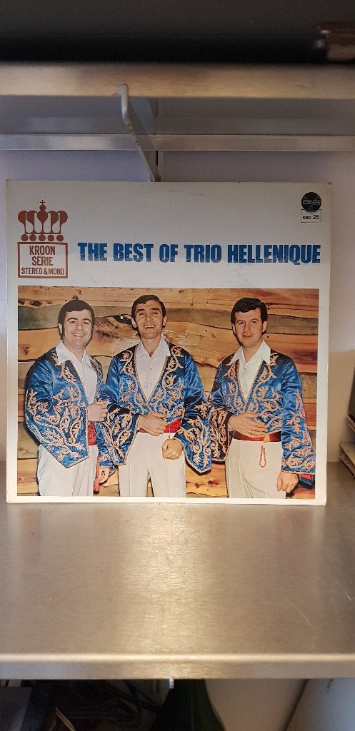 The Best of Trio Hellenique LP - Griekse muziek (Z222-207), LP, Overige genres, Ophalen of Verzenden, Zo goed als nieuw