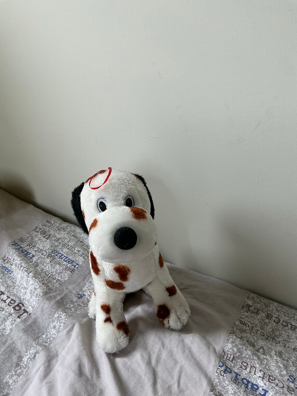 Schattige Dalmatiër knuffel - Zo goed als nieuw 23 cm, Overige merken, Overige karakters, Zo goed als nieuw, Middelgroot (20 tot 80 cm)