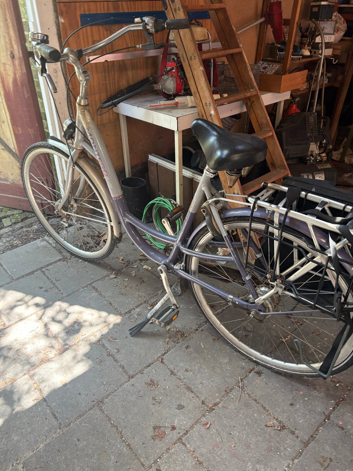 Mamafiets met buggyhouder - Gebruikt, 50 tot 53 cm, Trommelrem, Ophalen, Overige merken