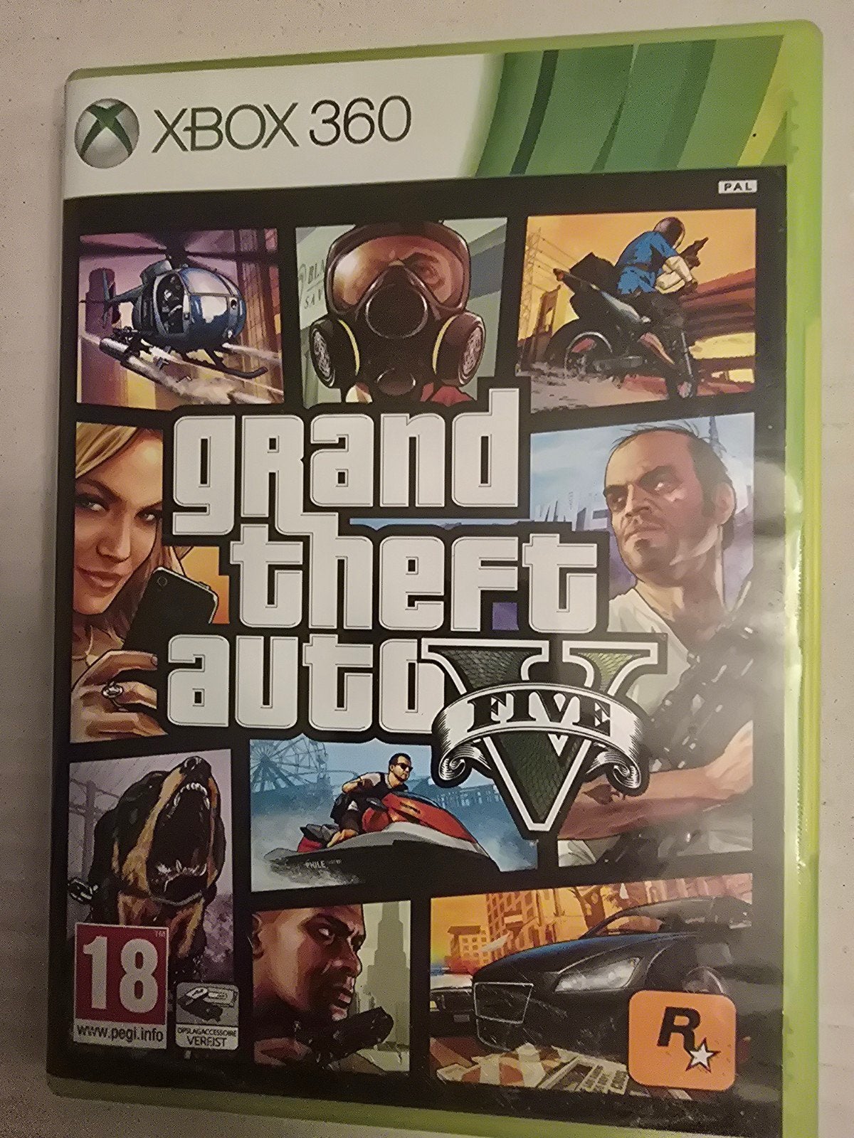 Grand Theft Auto V (GTA 5) Xbox 360 - Zonder kaart, Avontuur en Actie, Online, Vanaf 18 jaar, 1 speler