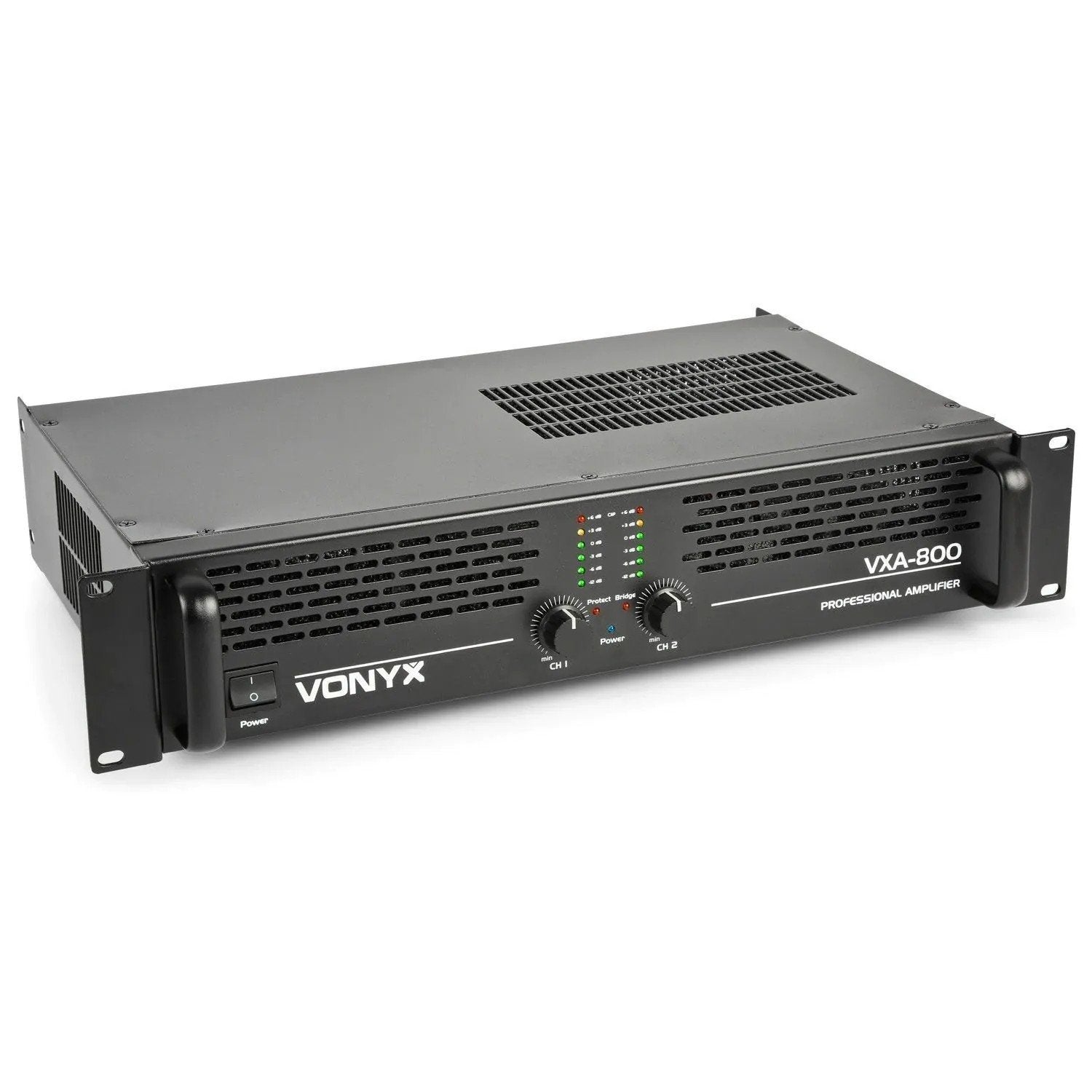 Vonyx VXA-800 PA versterker 2x 400W met Brugschakeling, new!, Ophalen of Verzenden, Nieuw, 500 tot 1000 watt, P.A.