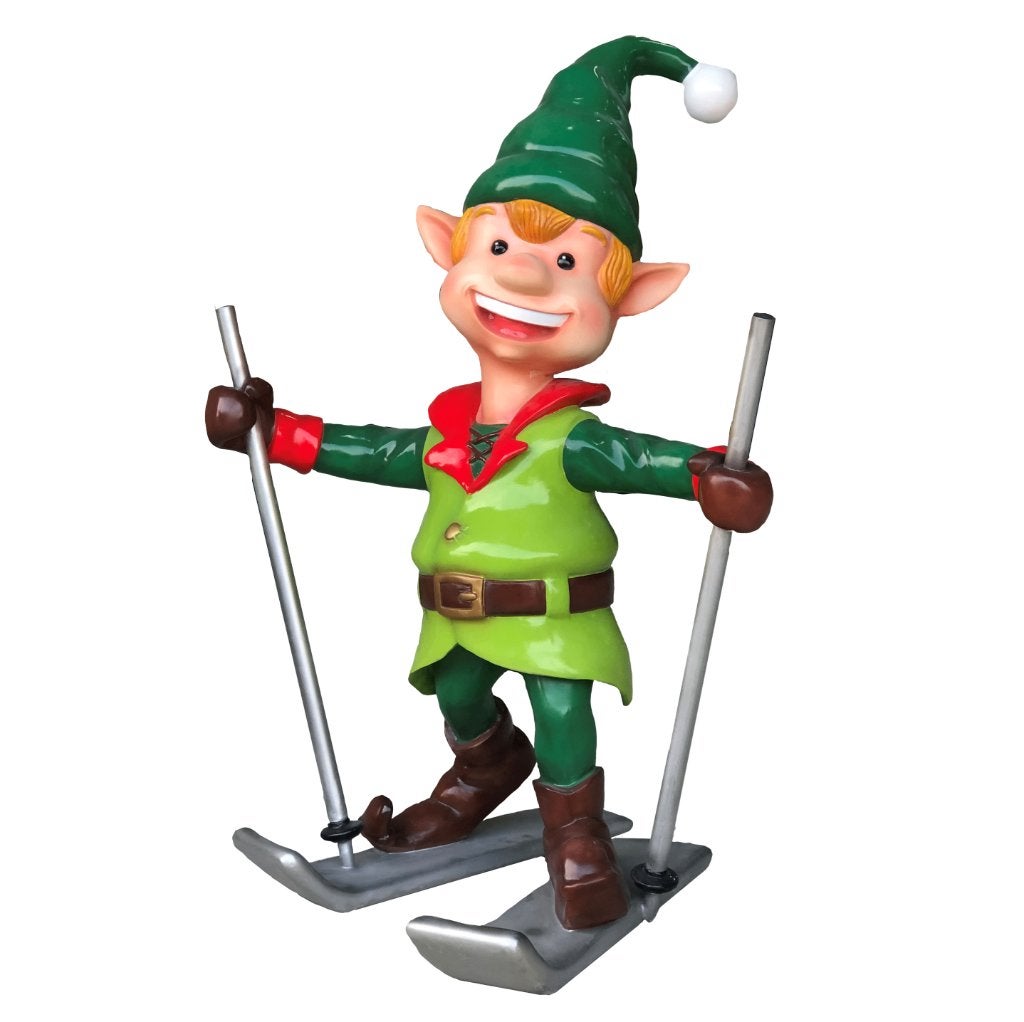 Elf on skis beeld Hoogte 110 cm, Ophalen, HorecaBeelden, Nieuw, HorecaBeelden