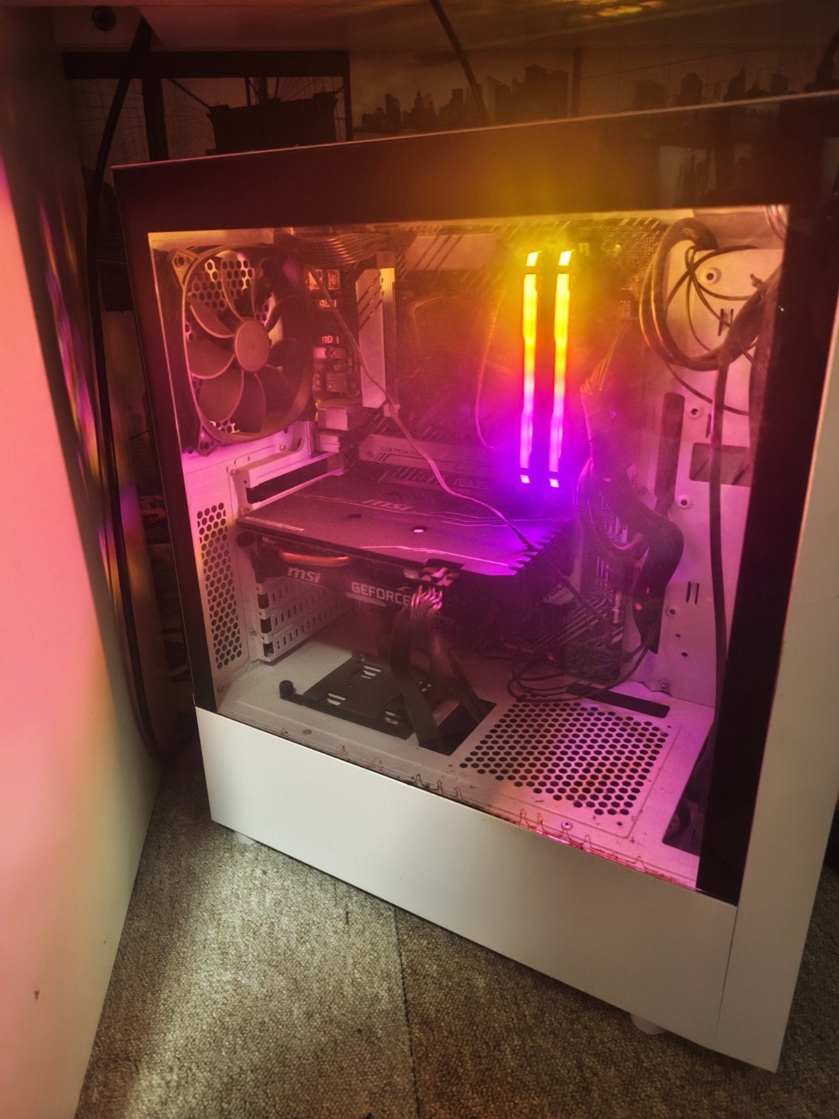 Gaming PC met complete setup (of losse onderdelen), Computers en Software, Desktop Pc's, Ophalen