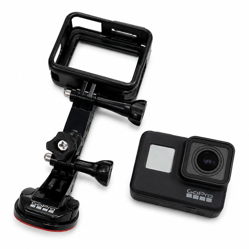 GoPro HERO7 Black + 128GB SD-kaart + 1 Accu | ZGAN, ., Ophalen of Verzenden, Zo goed als nieuw, GoPro
