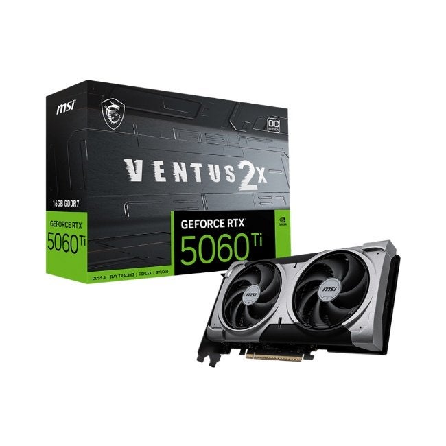 MSI GeForce RTX 5060 Ti VENTUS 2X OC PLUS | 16GB |, Ophalen, Overige soorten, Nieuw, HDMI