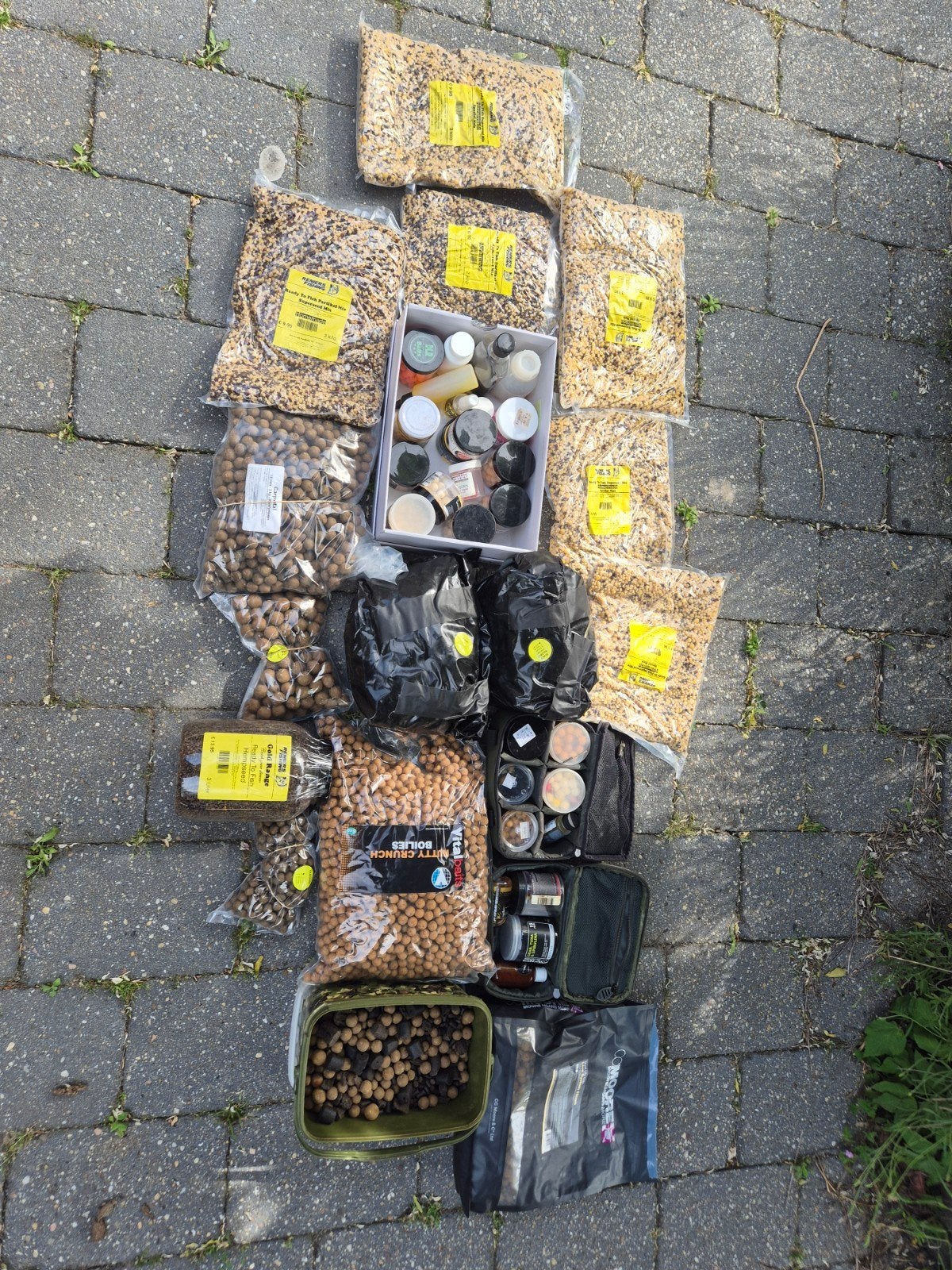 Partij boilies, pellets, particles & hookbaits, Ophalen, Nieuw, Overige typen