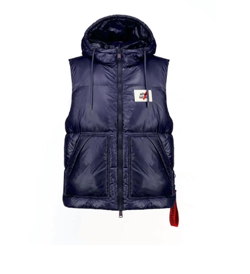 After label bodywarmer unisex, Ophalen of Verzenden, Zo goed als nieuw, Blauw