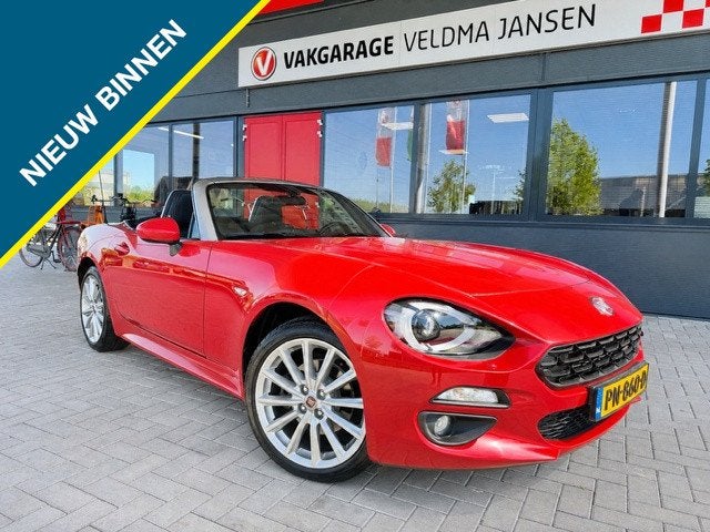 Fiat 124 Spider 1.4 MULTI AIR TURBO LUSSO CABRIOLET, 1025 kg, Achterwielaandrijving, 4 cilinders, Cabriolet