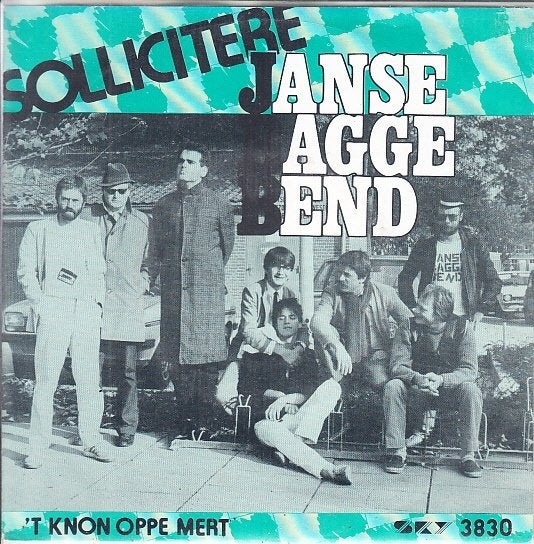 janse bagge bend - sollicitere  ( nlpop/piraat/ 1982), 7 inch, Ophalen of Verzenden, Zo goed als nieuw, Beschermende buitenhoes