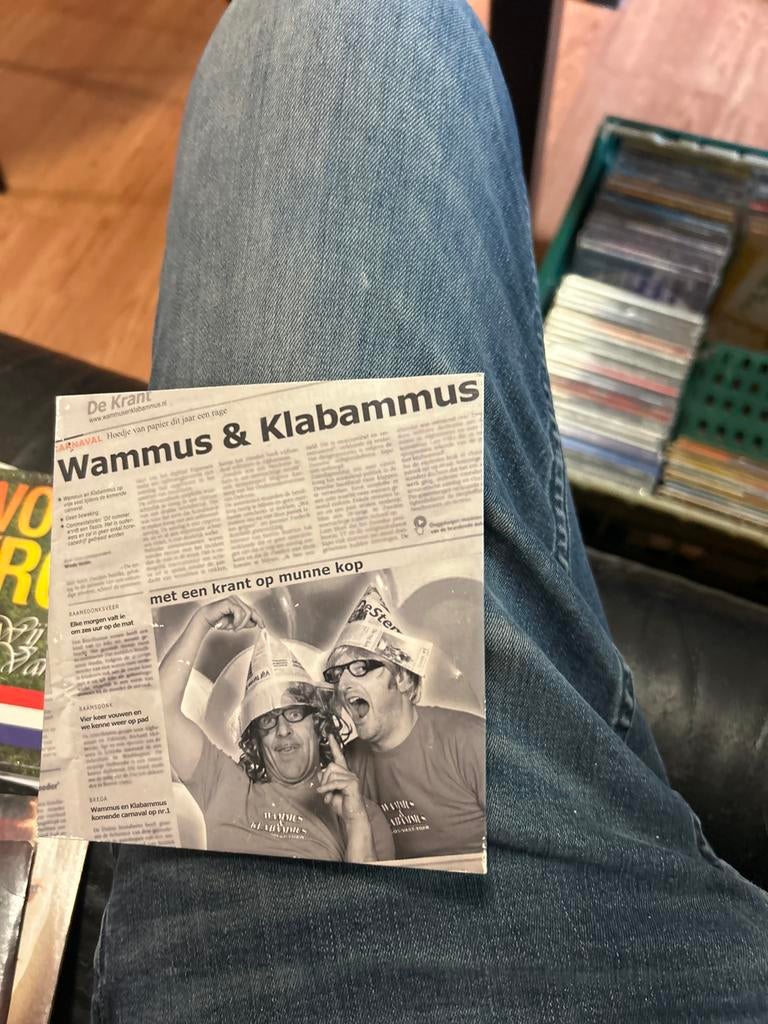 Wammus & Klabammus - Met een krant op munne kop CD, Ophalen of Verzenden, Gebruikt