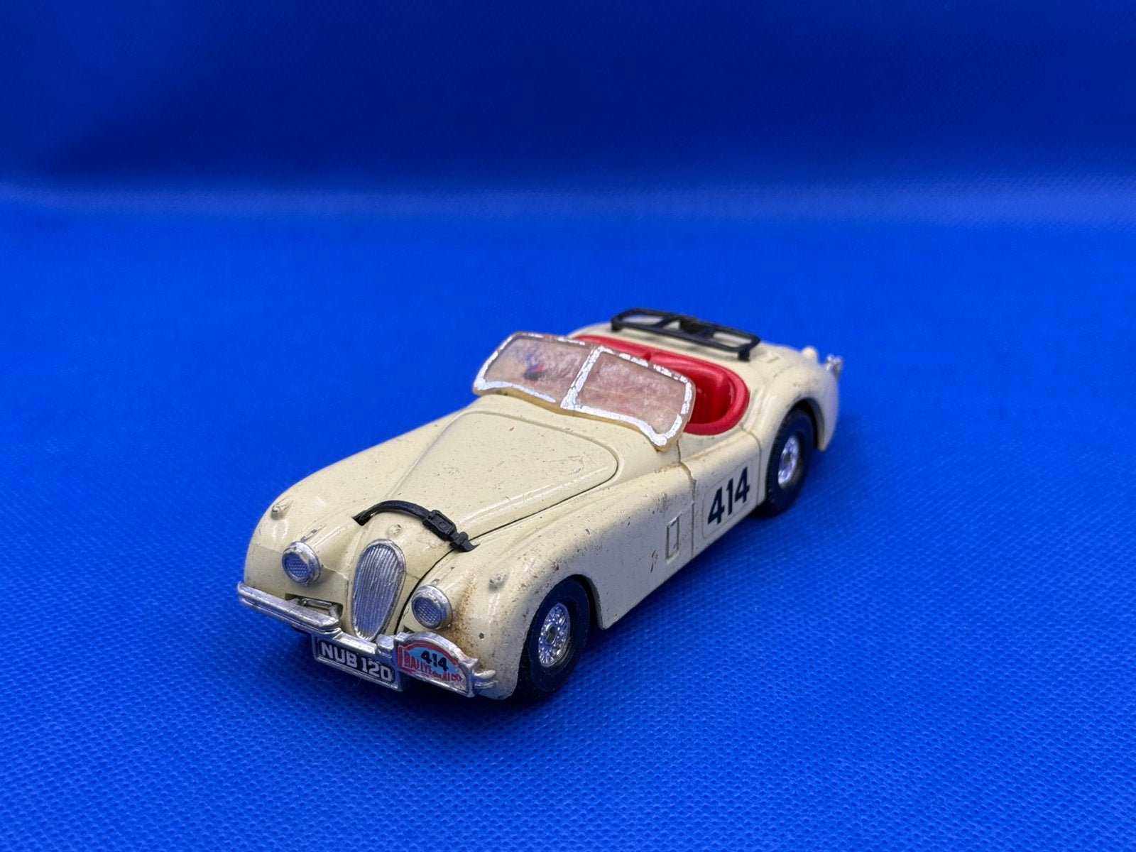 Corgi Jaguar XK 120, Ophalen of Verzenden, Zo goed als nieuw, Auto, Corgi