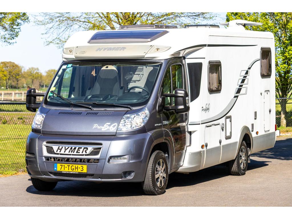 Hymer T 578 E&P Levelsysteem Enkele bedden EURO5, Caravans en Kamperen, Campers, Standaard zit, Ringverwarming, Fiat, Airbags