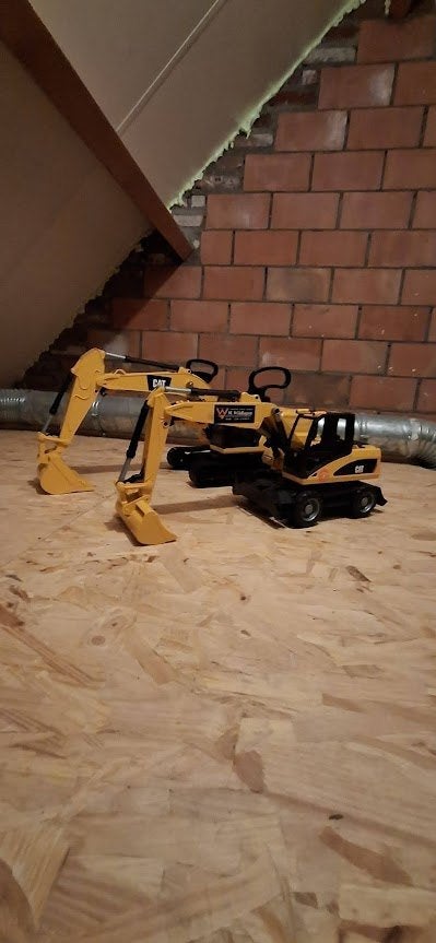 Bruder CAT graafmachine, Ophalen, Zo goed als nieuw