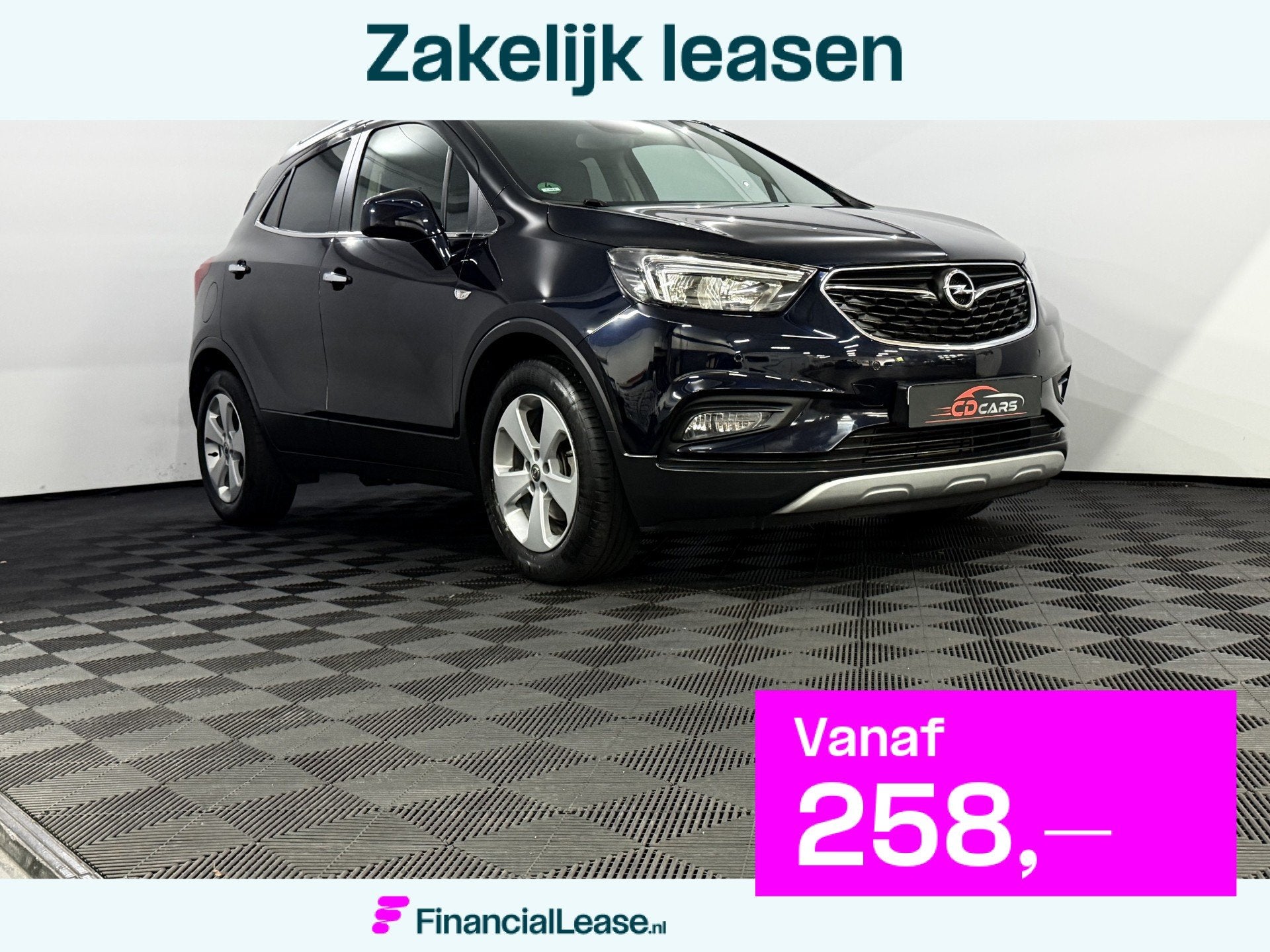 Opel Mokka X 1.4 Turbo Innovation Navi, Camera, Airco, Cruis, Voorwielaandrijving, Gebruikt, Euro 6, Blauw