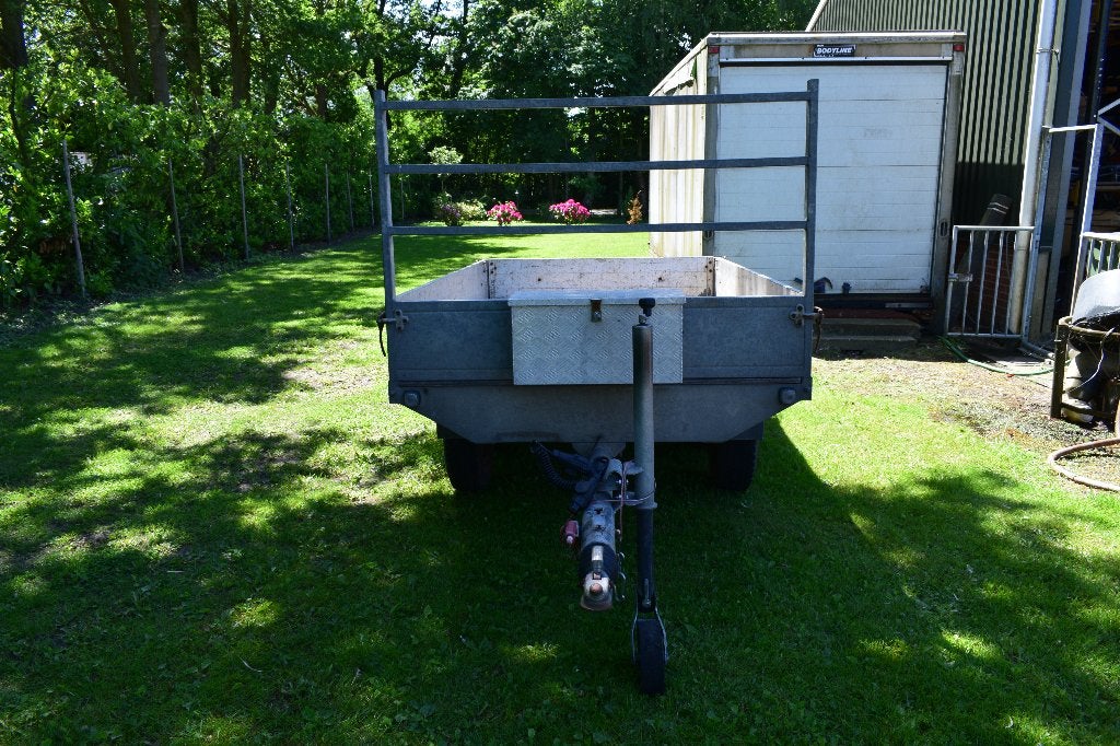 plateauwagen aanhangwagen, Ophalen, Gebruikt