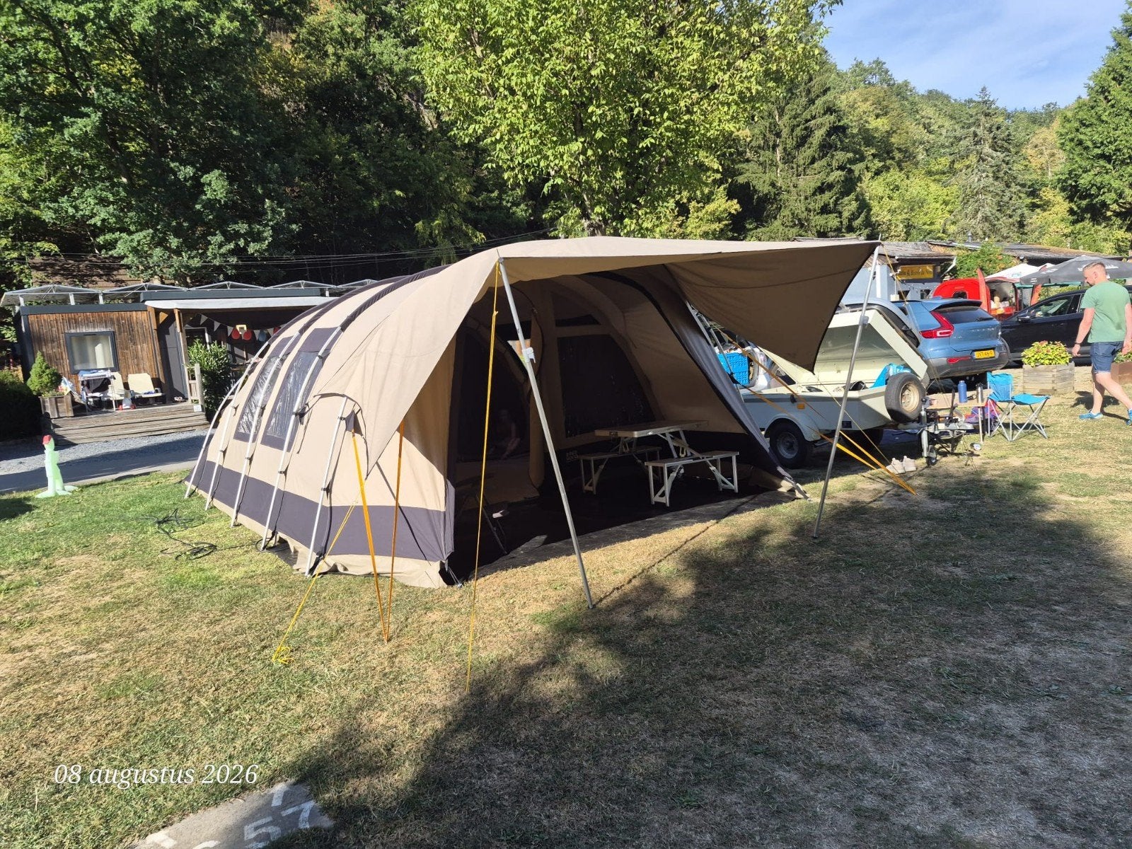 redwood birch 440 TLC DLX, Caravans en Kamperen, Tenten, Ophalen, Tot en met 6