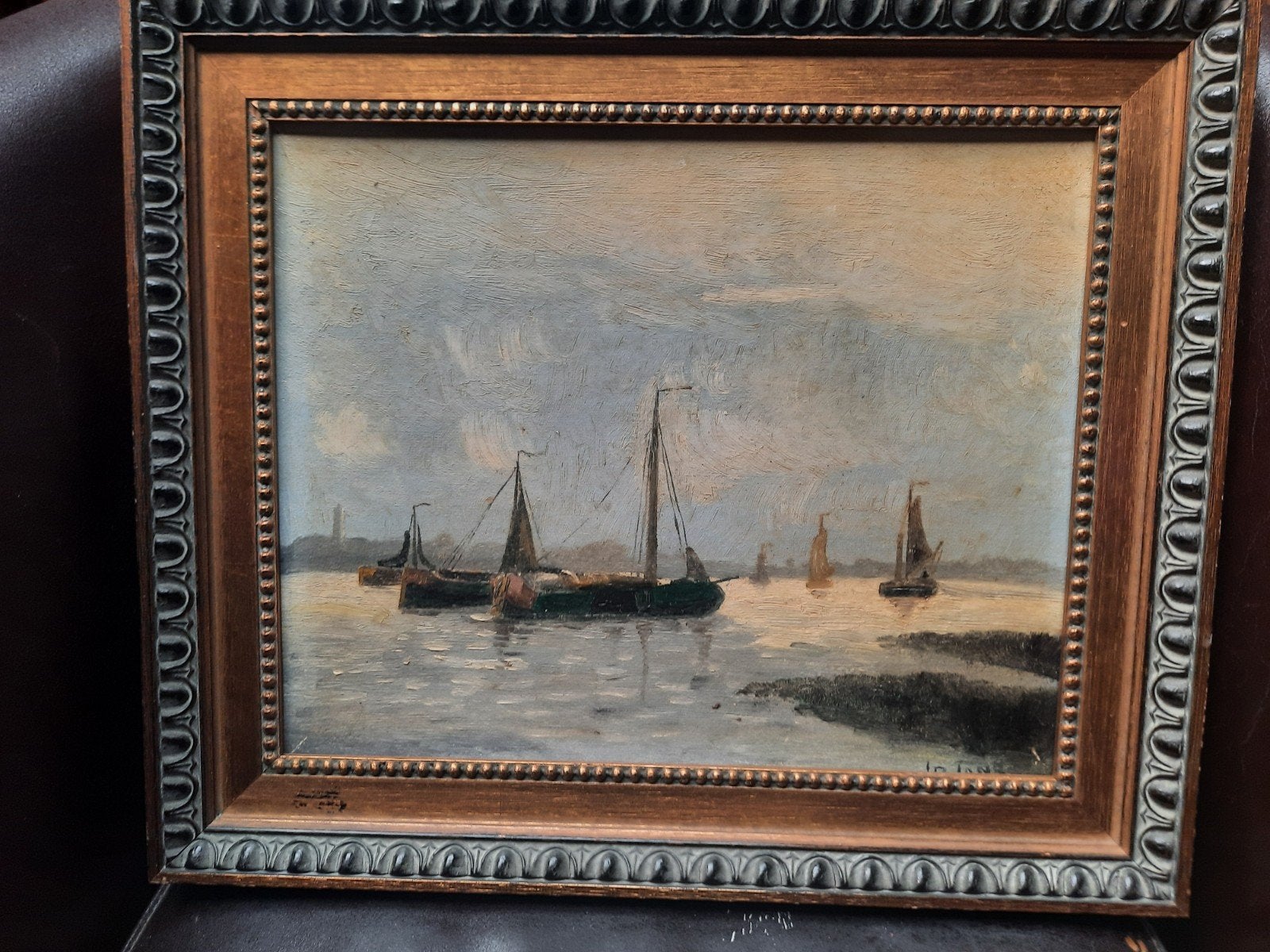 Schilderij Hollandse / Haagse school, Maritiem / water, Overige ondergronden, Impressionistisch, Ophalen of Verzenden