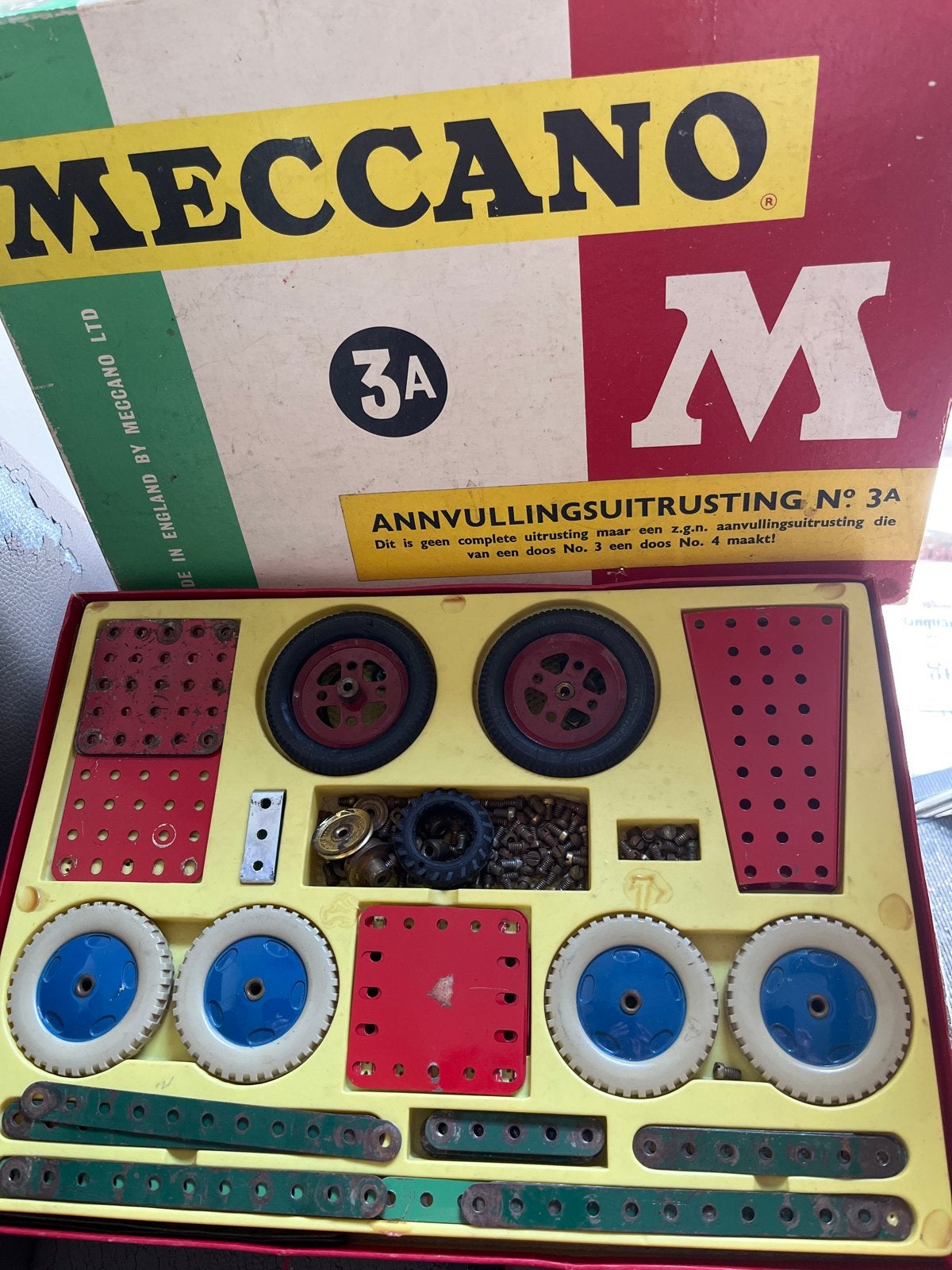 Vintage Meccano Bouwdozen - Diverse Sets en Onderdelen, Ophalen, Gebruikt, Overige typen