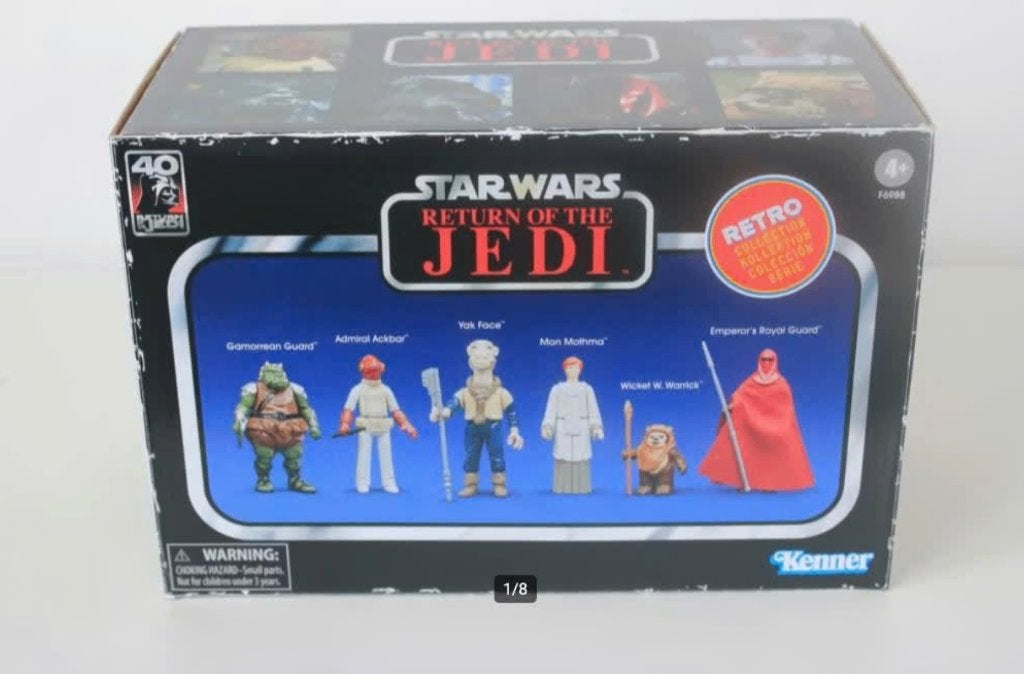 Star Wars Retro Collection ROTJ 6 pack MISB new, Ophalen of Verzenden, Nieuw, Actiefiguurtje