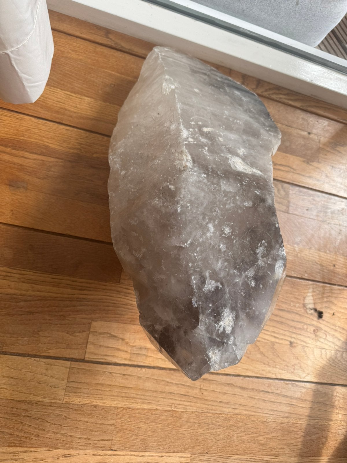 Grijs witte mineraal te koop, Ophalen, Mineraal