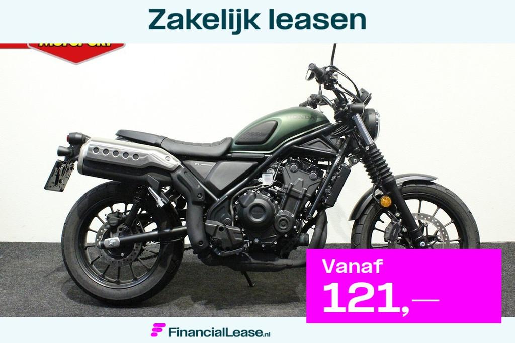 Honda CL 500, Motoren, Chopper, Bedrijf