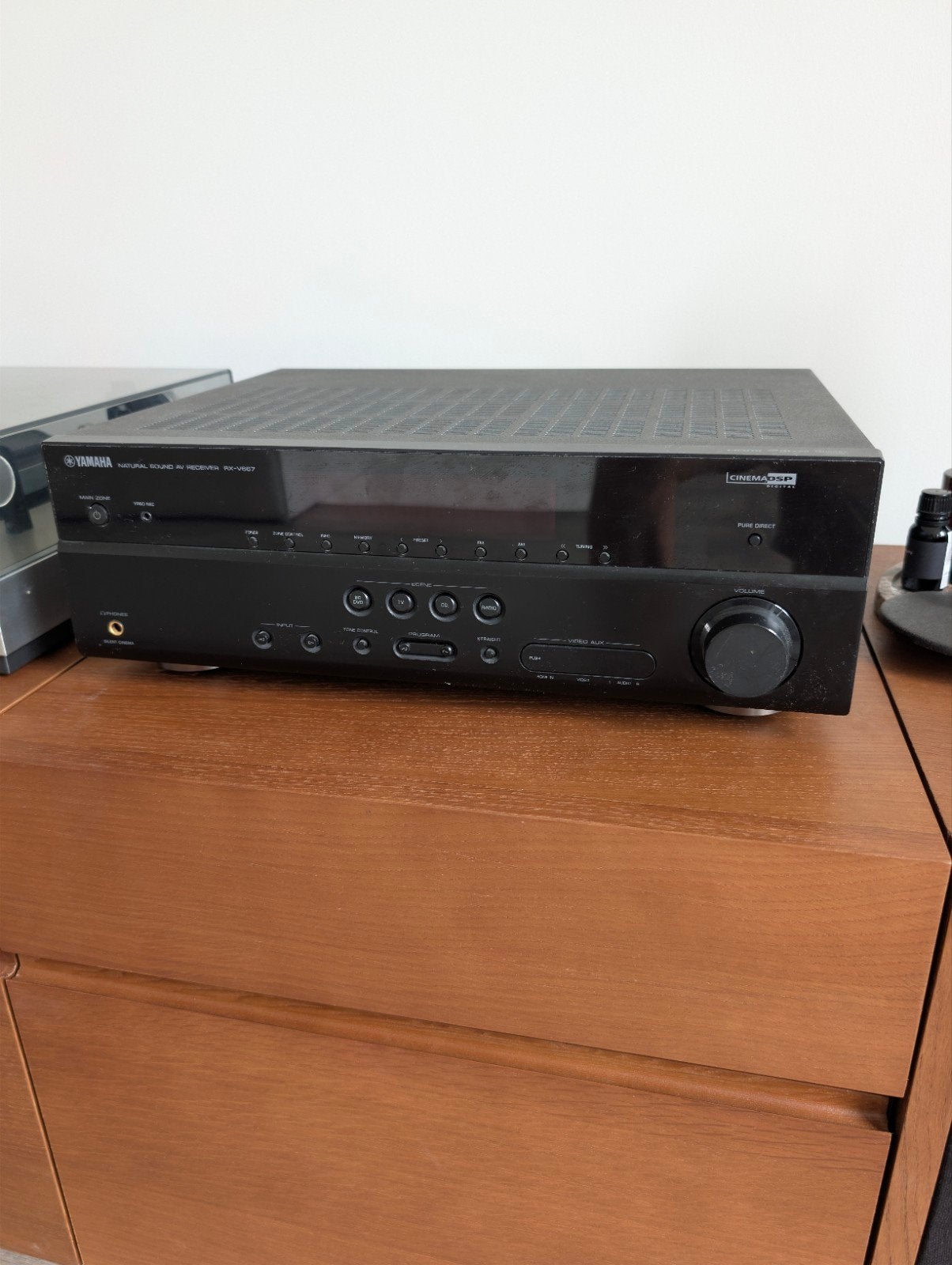 Yamaha RX-V667 Natural Sound AV Receiver, Gebruikt, Yamaha, Ophalen of Verzenden, 120 watt of meer