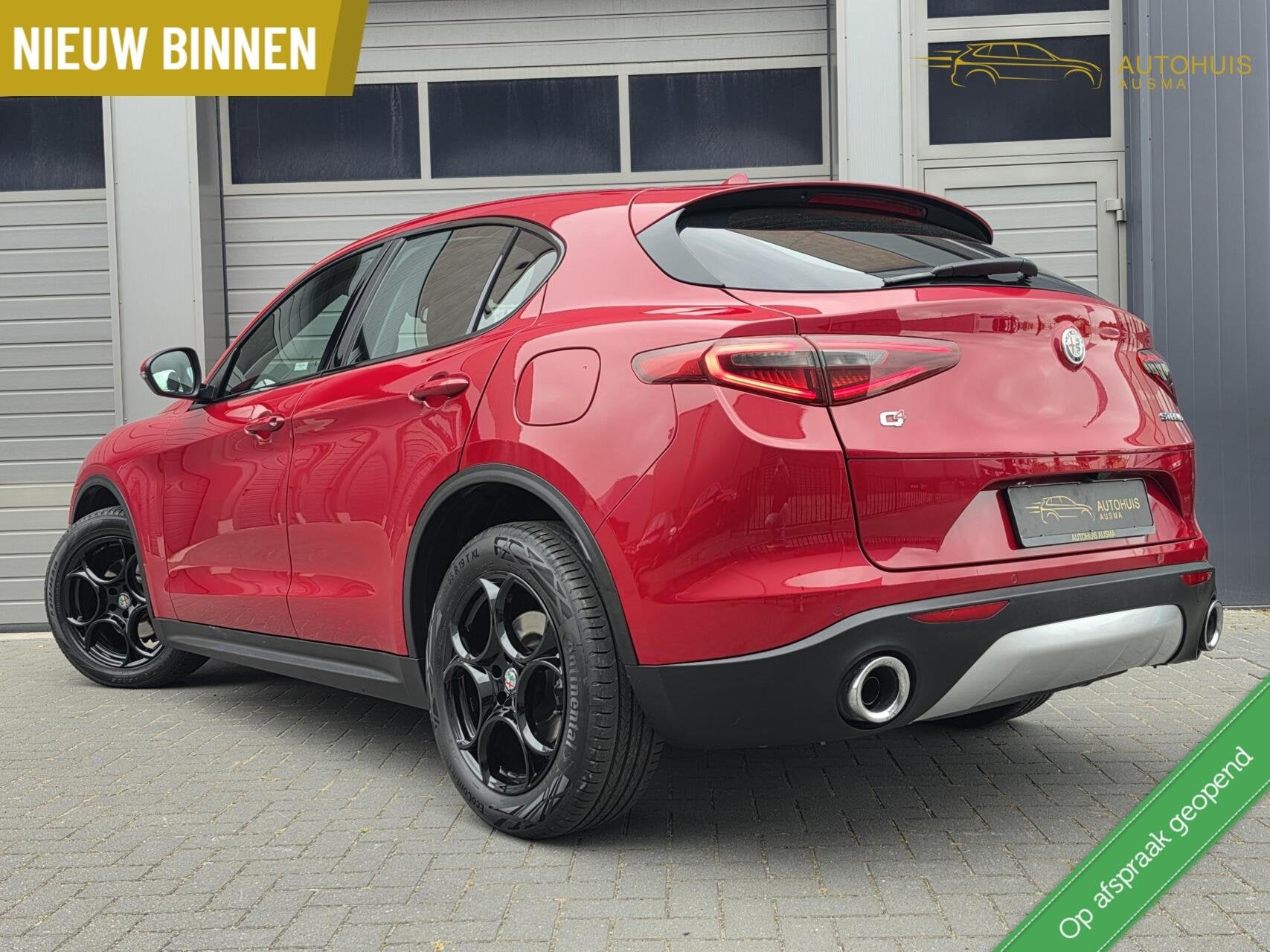 Alfa Romeo Stelvio 2.0 T AWD Super 280PK/Led/Keyless/Camara/, Auto's, Automaat, 4 cilinders, Met garantie (alle), Bedrijf