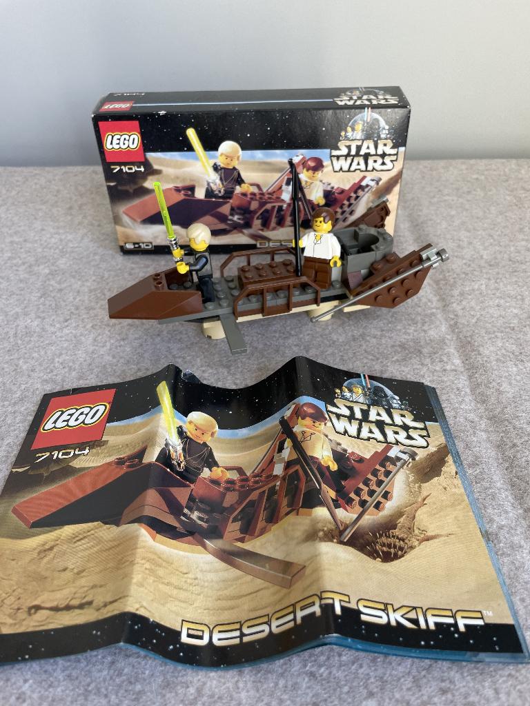 LEGO Star Wars - 7104 Desert skiff, Gebruikt, Star Wars, Lego, Ophalen of Verzenden