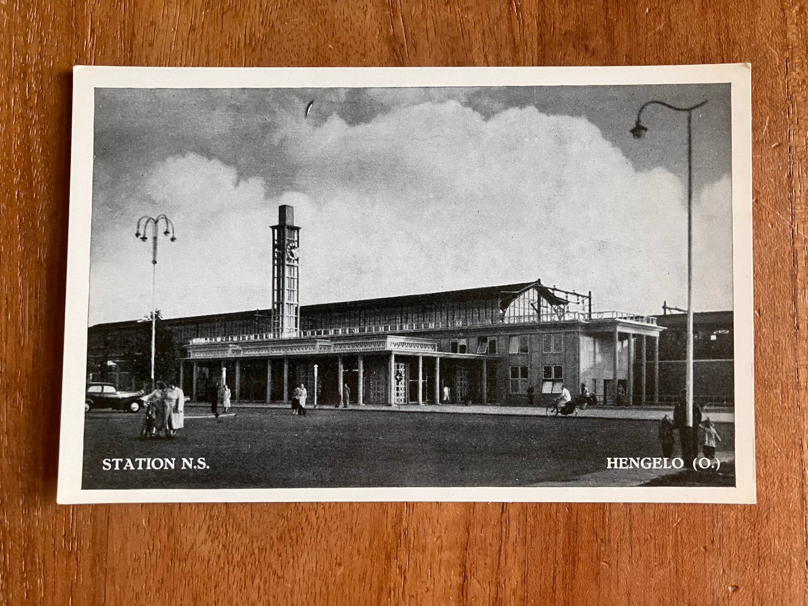 Station NS Hengelo (O.), Ophalen of Verzenden, 1940 tot 1960, Ongelopen, Overijssel