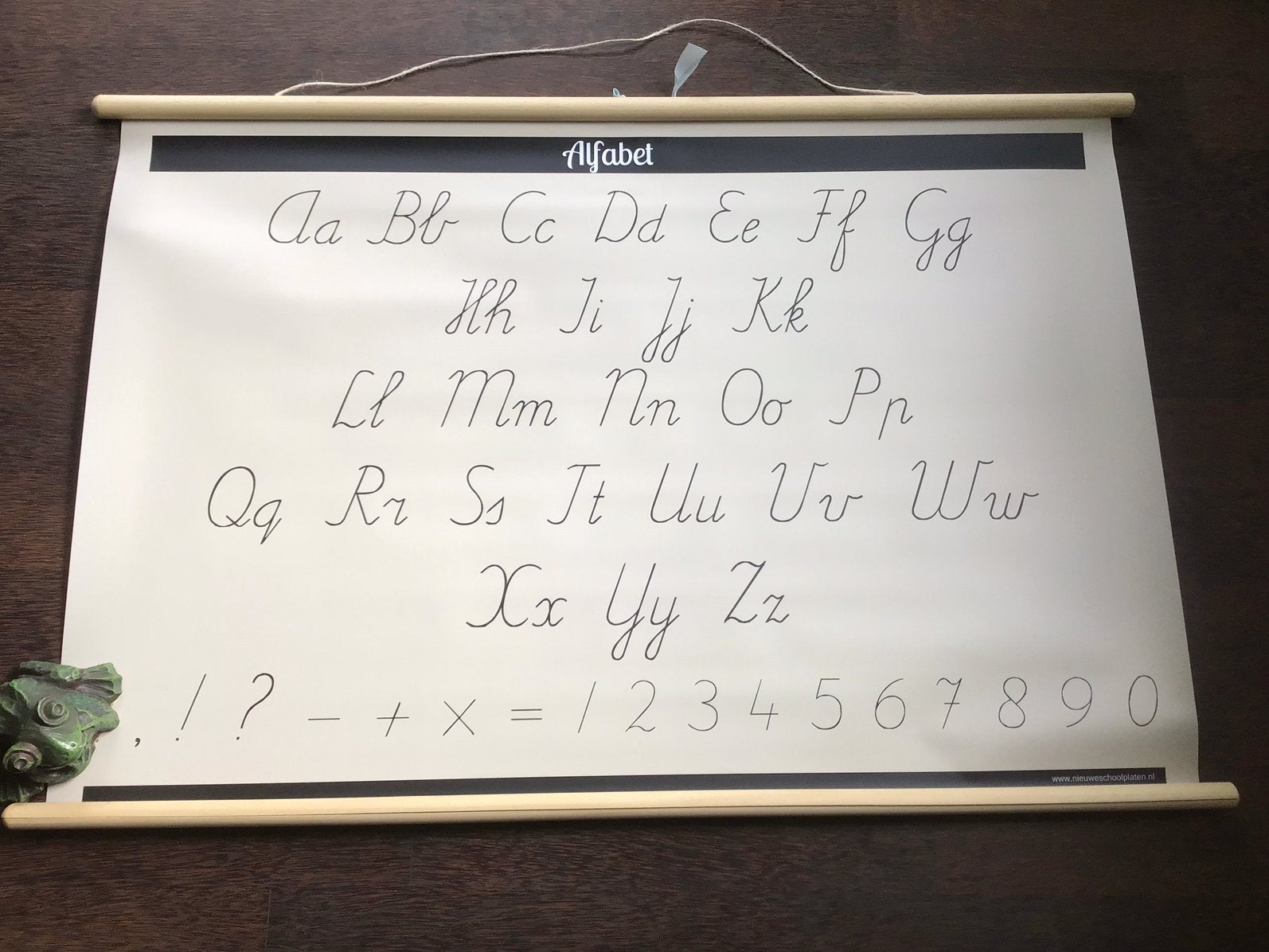 Het Alfabet om op te hangen, Ophalen of Verzenden, Zo goed als nieuw