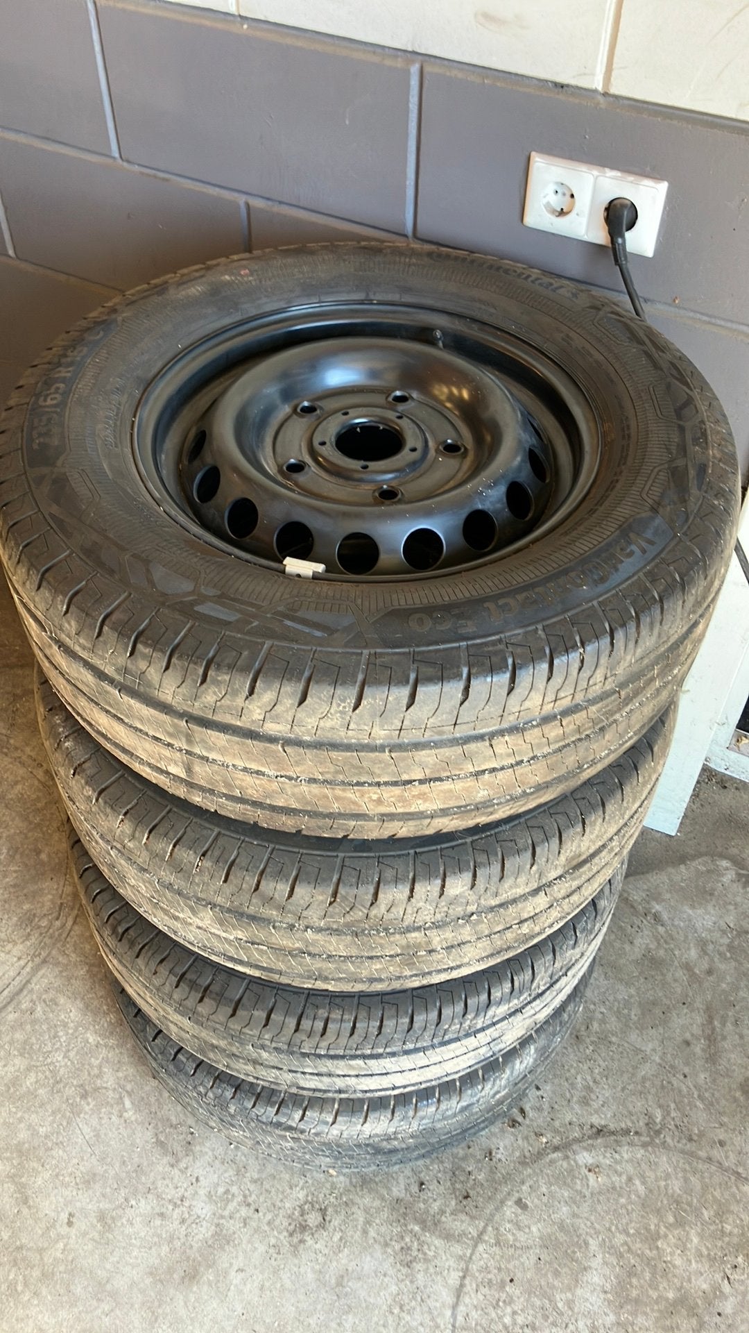 Demo set Ford Transit, Auto-onderdelen, Banden en Velgen, Ophalen, Bestelwagen, 16 inch, Banden en Velgen